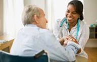 Female Doctor with Patient